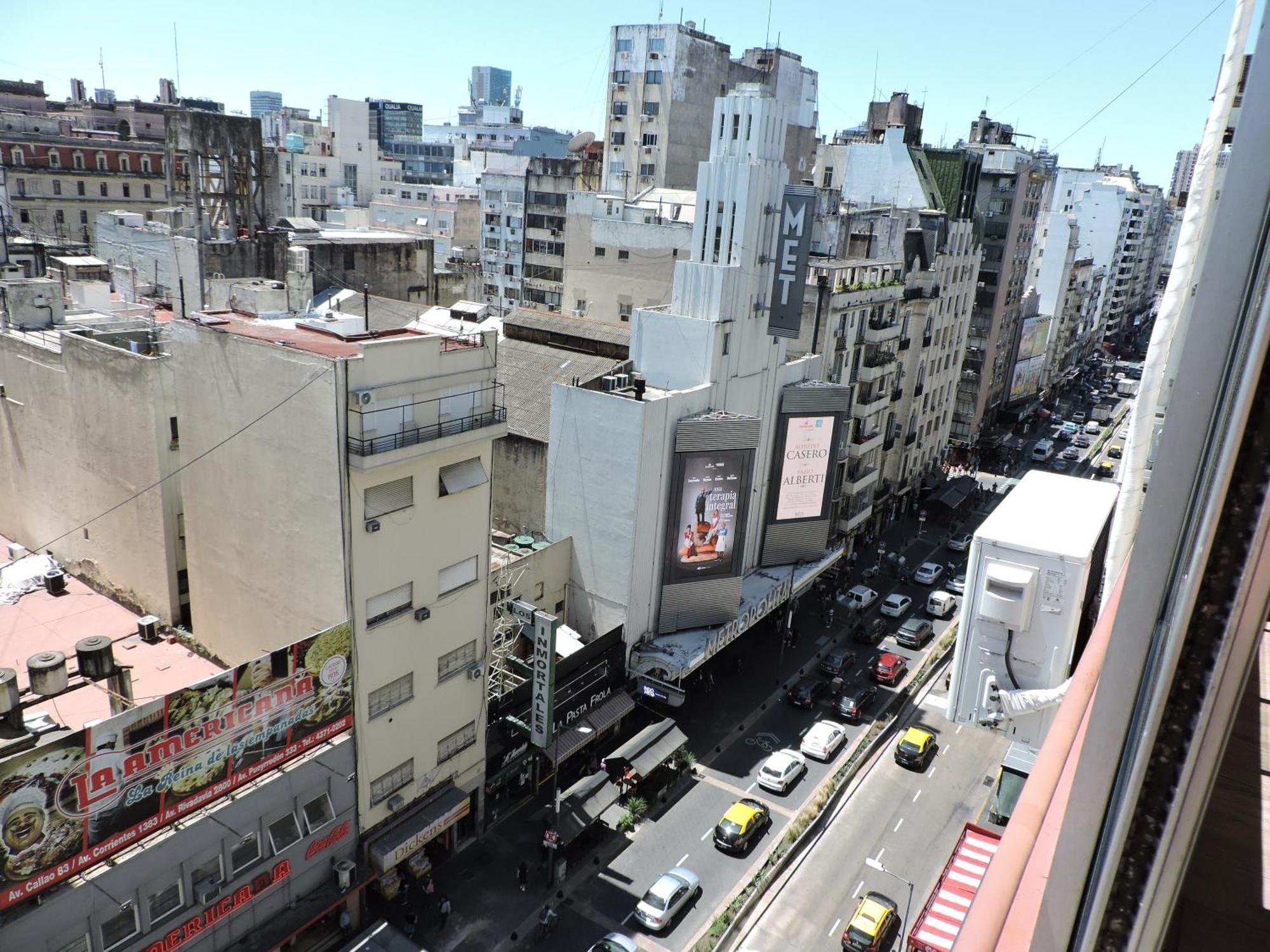Apartamento 4 Ventanales sobre la Avenida Corrientes Ciudad Autónoma de Ciudad Autónoma de Buenos Aires Exterior foto